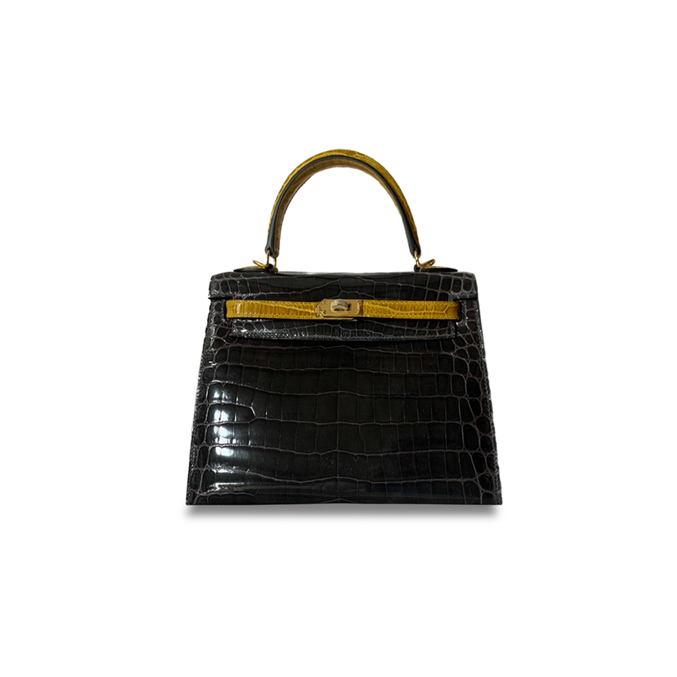 HERMÈS MASTER KELLY 25 GOLD NOODLE (25*17*7cm)